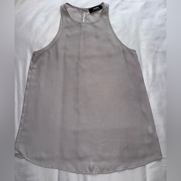 Lulus Tops - Lulu's Chic Gray Tank Top Size Small